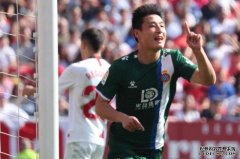 西甲联赛官方宣布：武磊入选西甲第24轮联赛最佳11人阵容