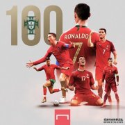 书写历史！C罗打入国家队第100球，成欧洲足坛第一人