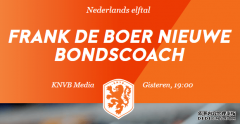 荷兰足协官方：弗兰克-德波尔执教荷兰国家队